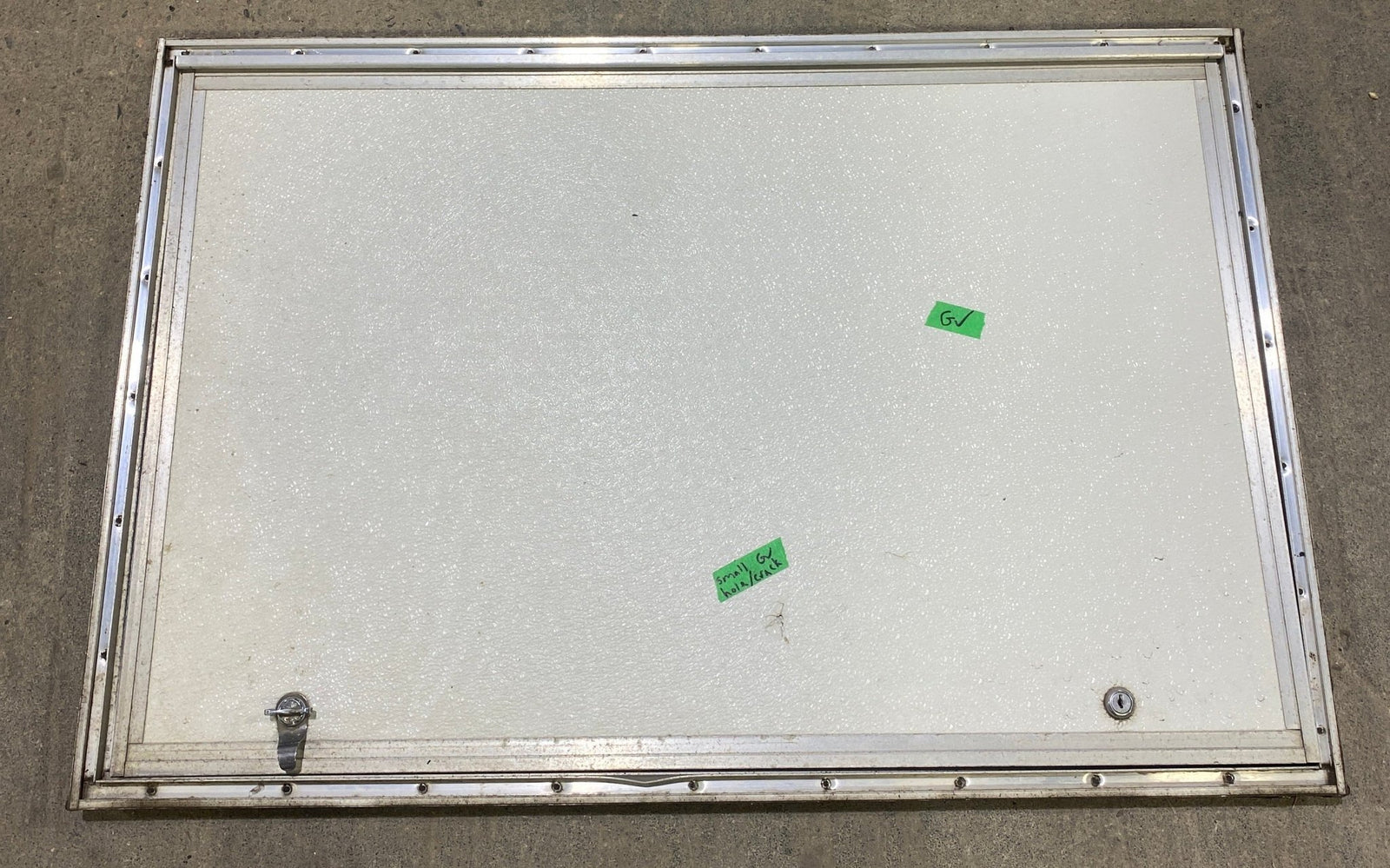 Used Square Cornered Cargo Door 35 3/4