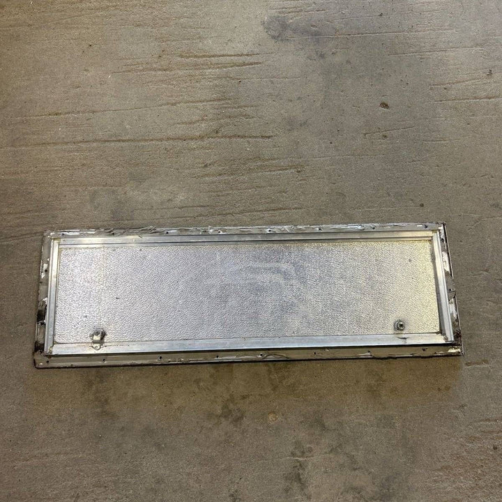 Used Square Cornered Cargo Door - 35.5 X 10.5 X .75 - Young Farts RV Parts