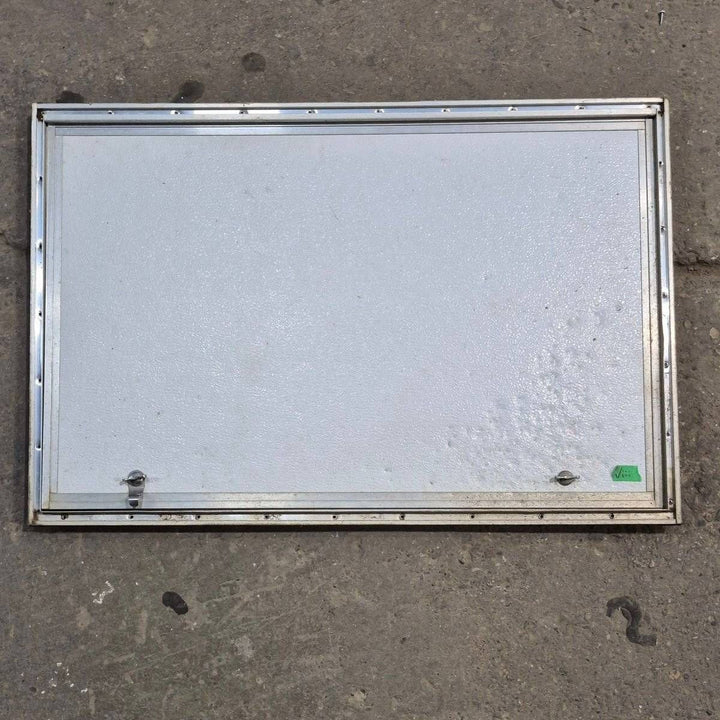 Used Square Cornered Cargo Door - 35.875 X 23.25 X 0.625 - Young Farts RV Parts