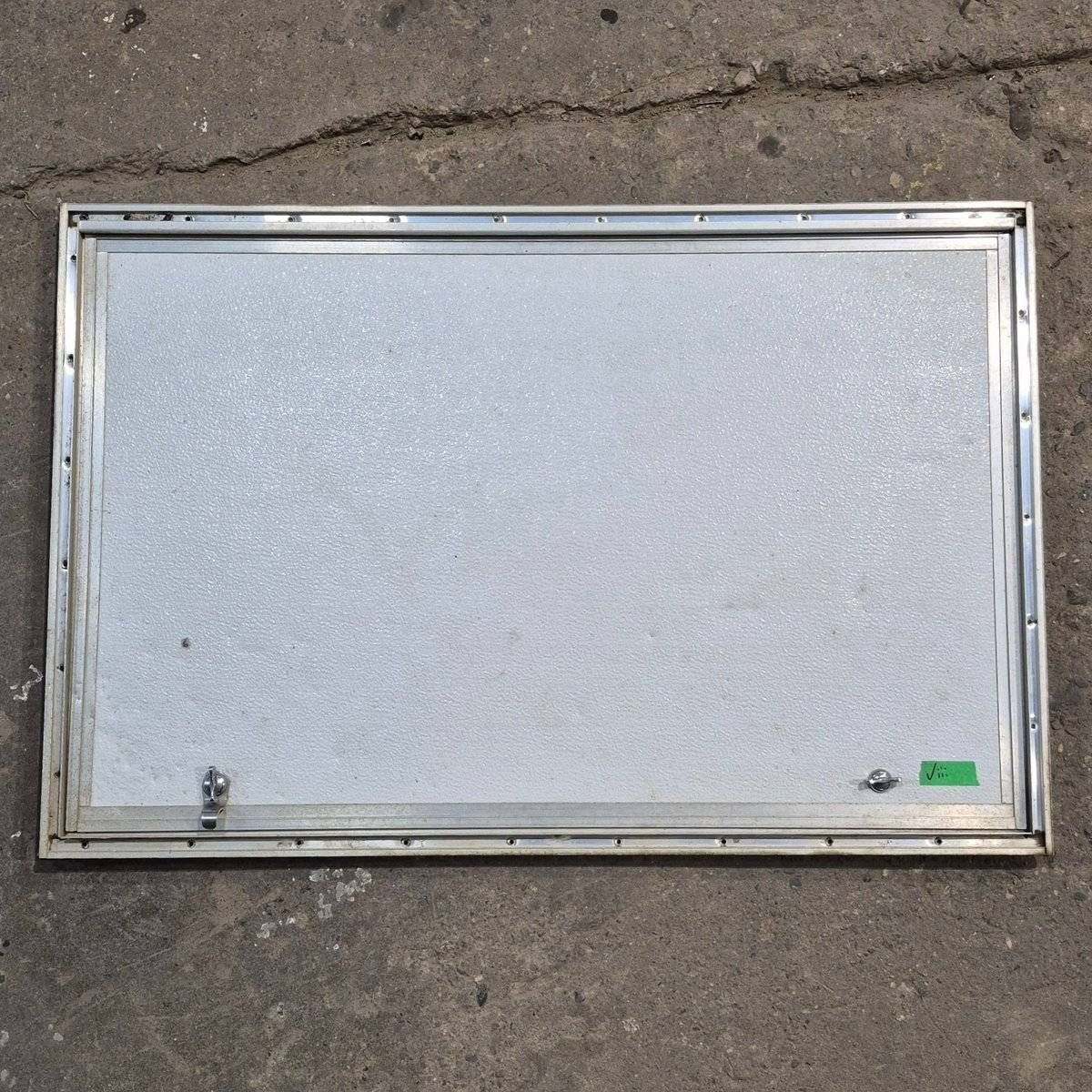 Used Square Cornered Cargo Door - 35.875 X 23.25 X 0.625 - Young Farts RV Parts