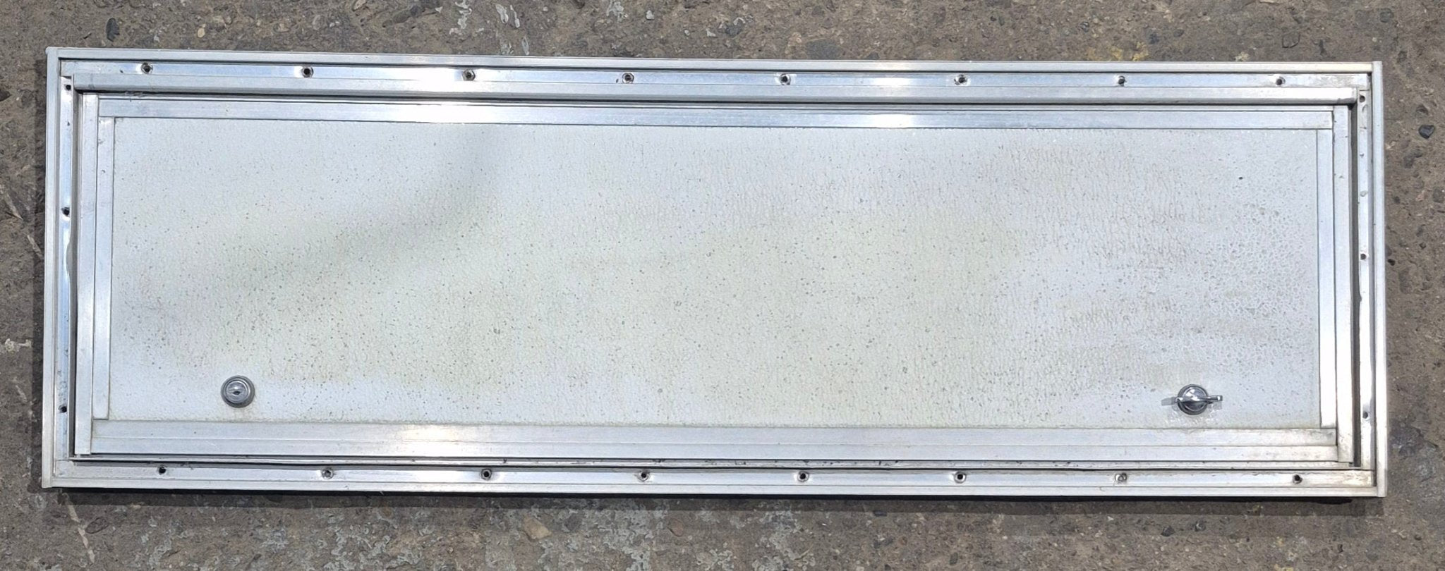 Used Square Cornered Cargo Door 36 1/8" x 10 5/8" x 3/4" D - Young Farts RV Parts