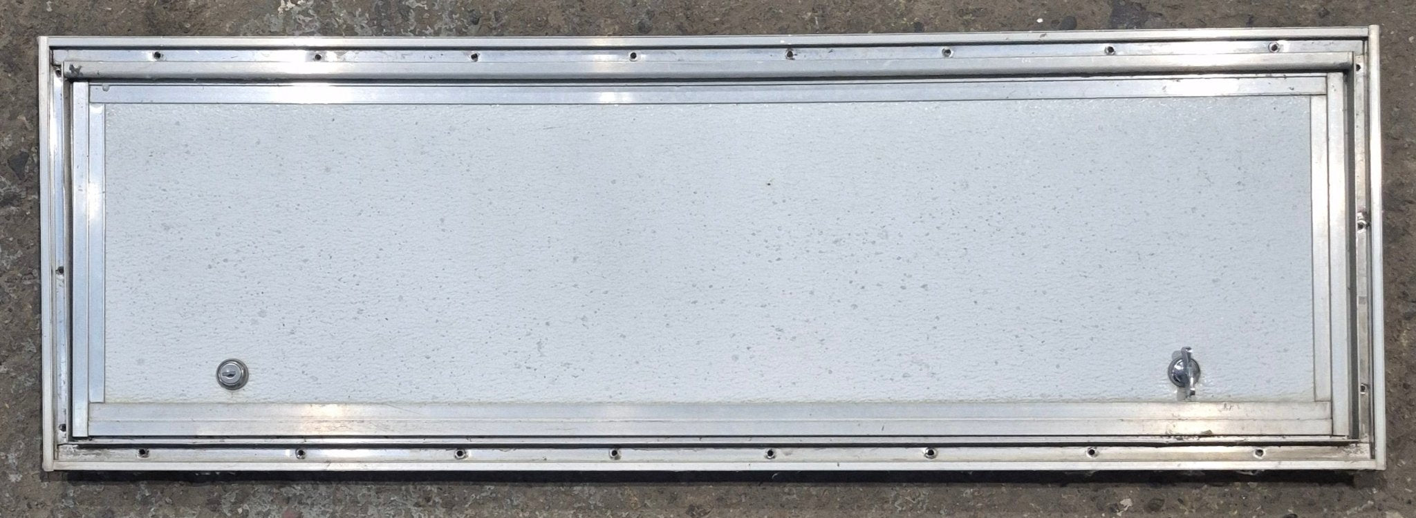 Used Square Cornered Cargo Door 36 1/8" x 10 5/8" x 3/4" D - Young Farts RV Parts