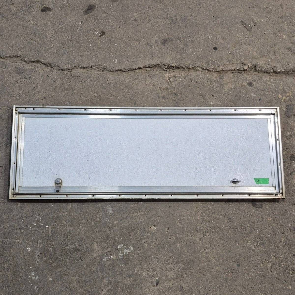 Used Square Cornered Cargo Door - 40.125 X 12.75 X 0.625 - Young Farts RV Parts