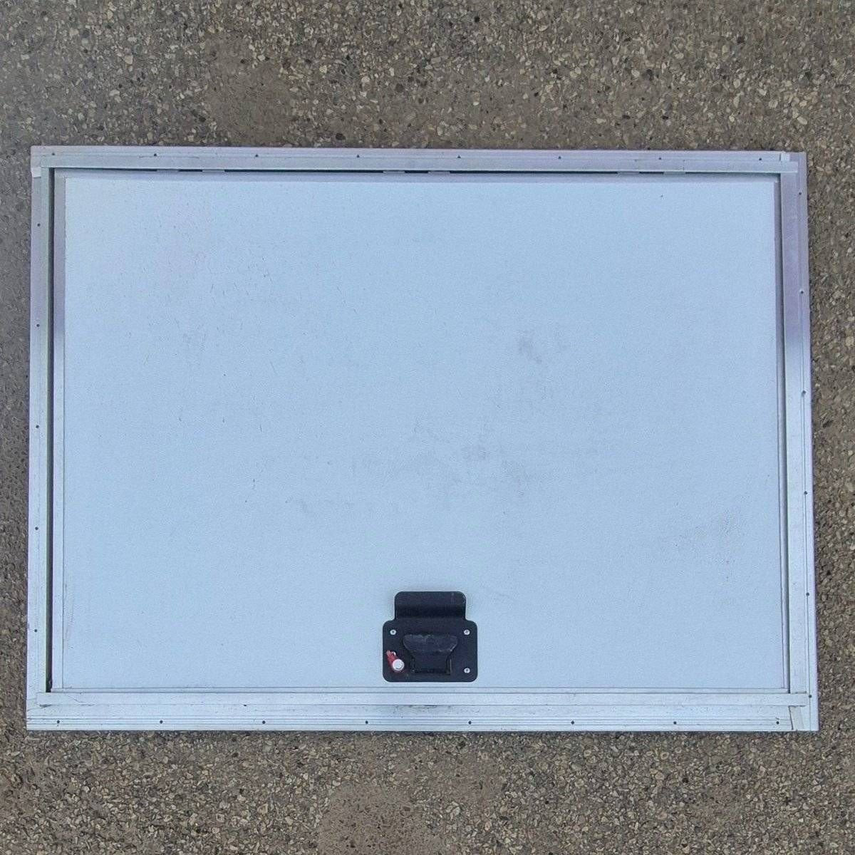 Used Square Cornered Cargo Door - 43 5/8" X 31 1/2" X 1 1/2" - Young Farts RV Parts