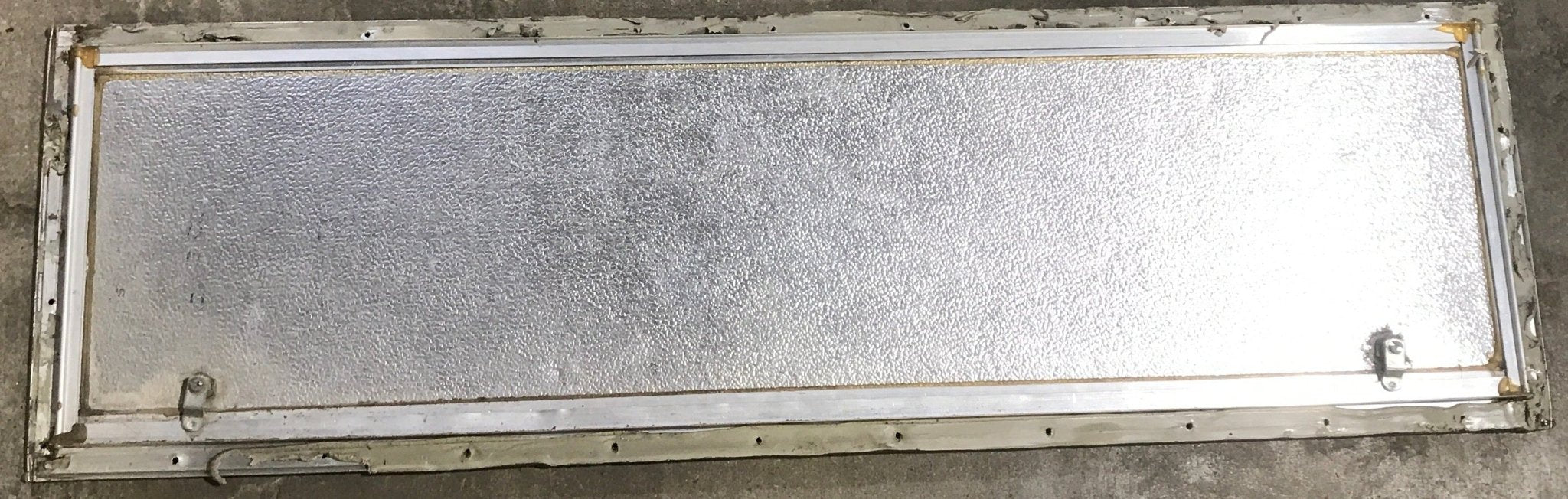 Used Square Cornered Cargo Door 46 1/2" x 12 3/4" x 3/4"D - Young Farts RV Parts