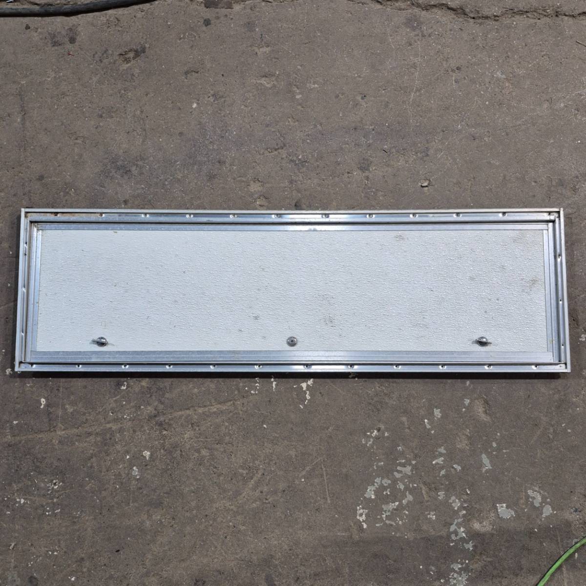 Used Square Cornered Cargo Door - 46.75 X 12.75 X .75 - Young Farts RV Parts