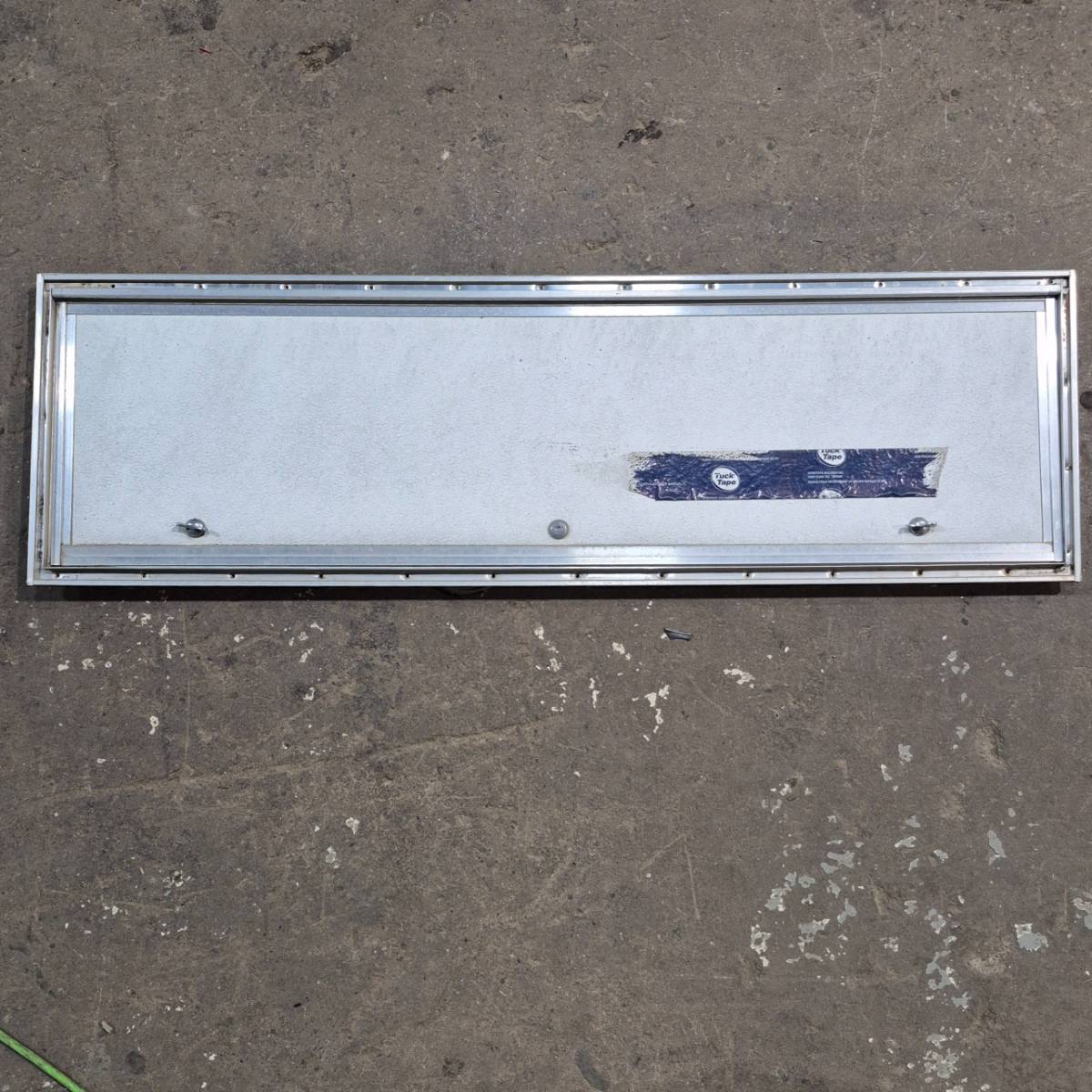 Used Square Cornered Cargo Door - 46.75 X 12.75 X .75 - Young Farts RV Parts