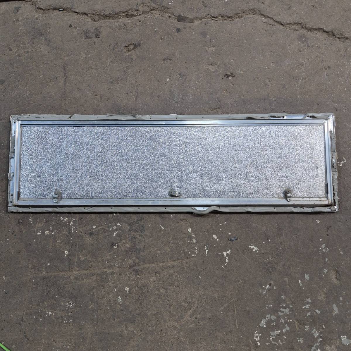 Used Square Cornered Cargo Door - 46.75 X 12.75 X .75 - Young Farts RV Parts