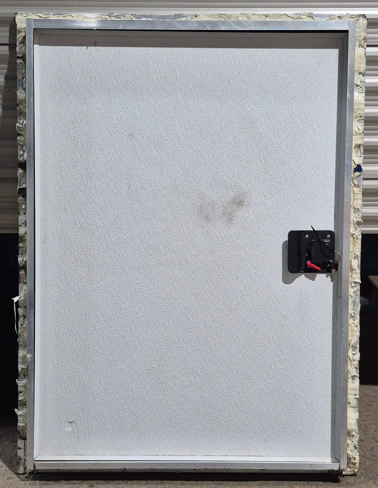 Used Square Storage/ Teardrop Trailer Entry Door 31 1/2