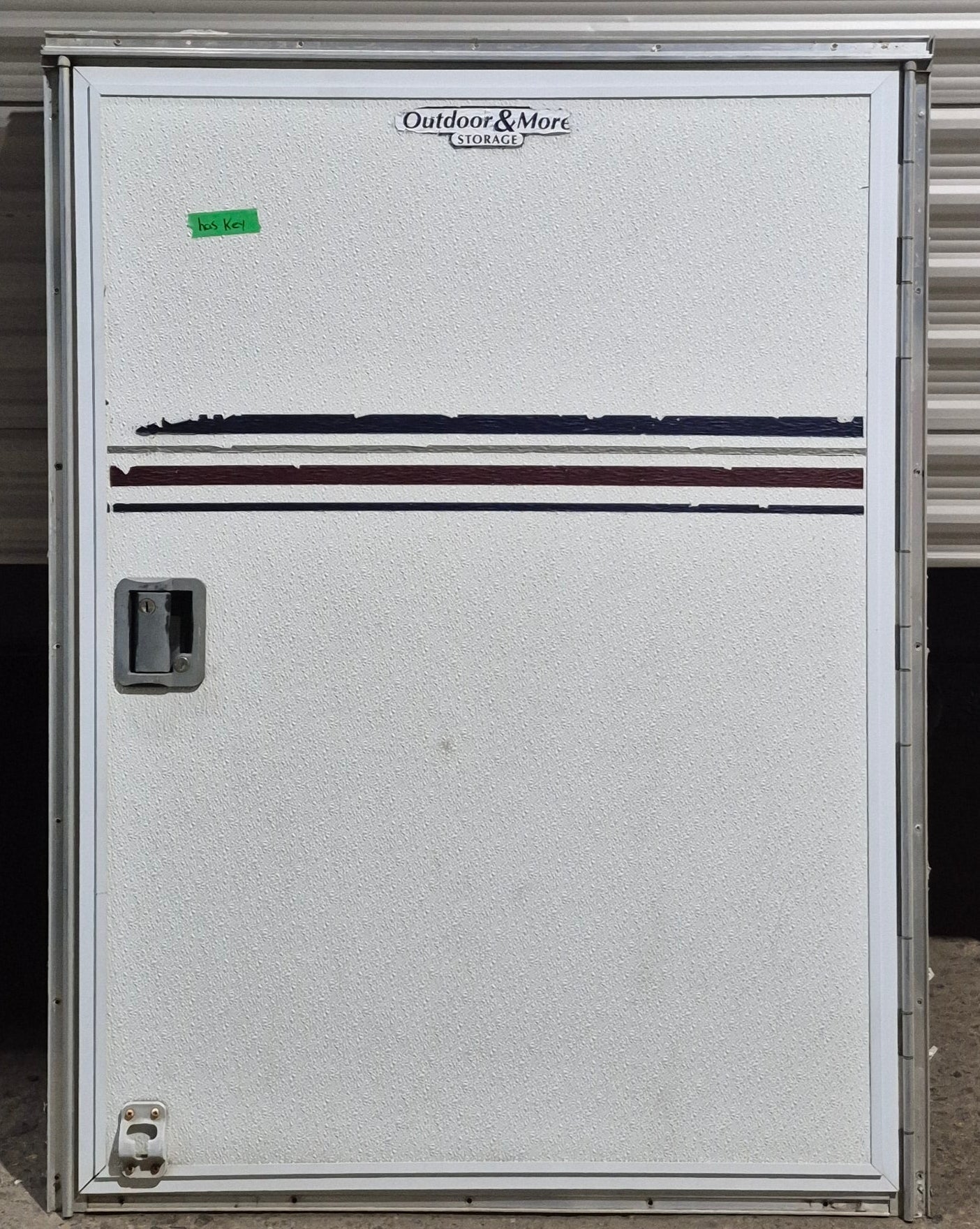 Used Square Storage/ Teardrop Trailer Entry Door 31 1/2