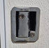 Used Square Storage/ Teardrop Trailer Entry Door 31 1/2" W x 43 3/4" H - Young Farts RV Parts