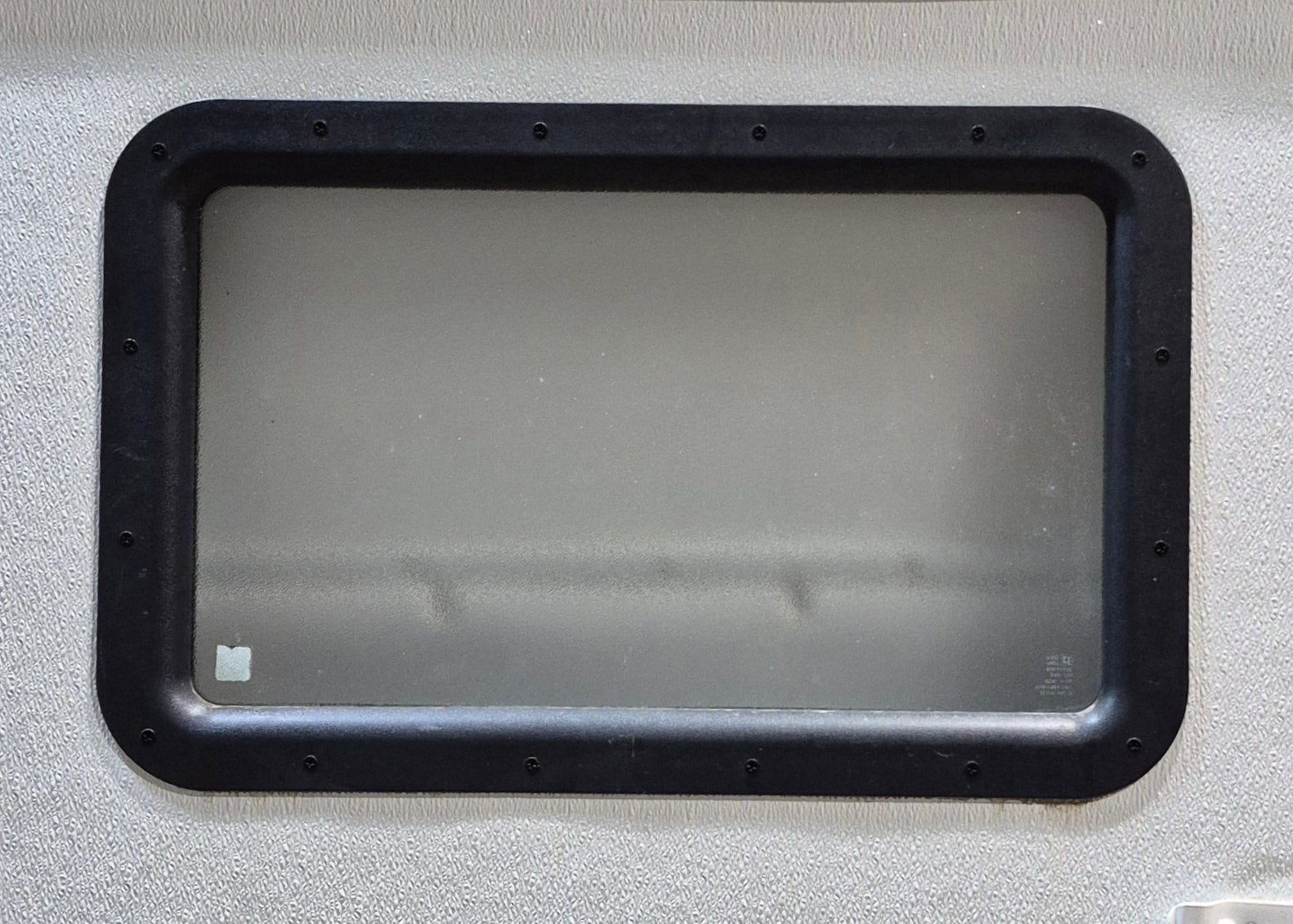 Used Square Storage/ Teardrop Trailer Entry Door 35 1/2
