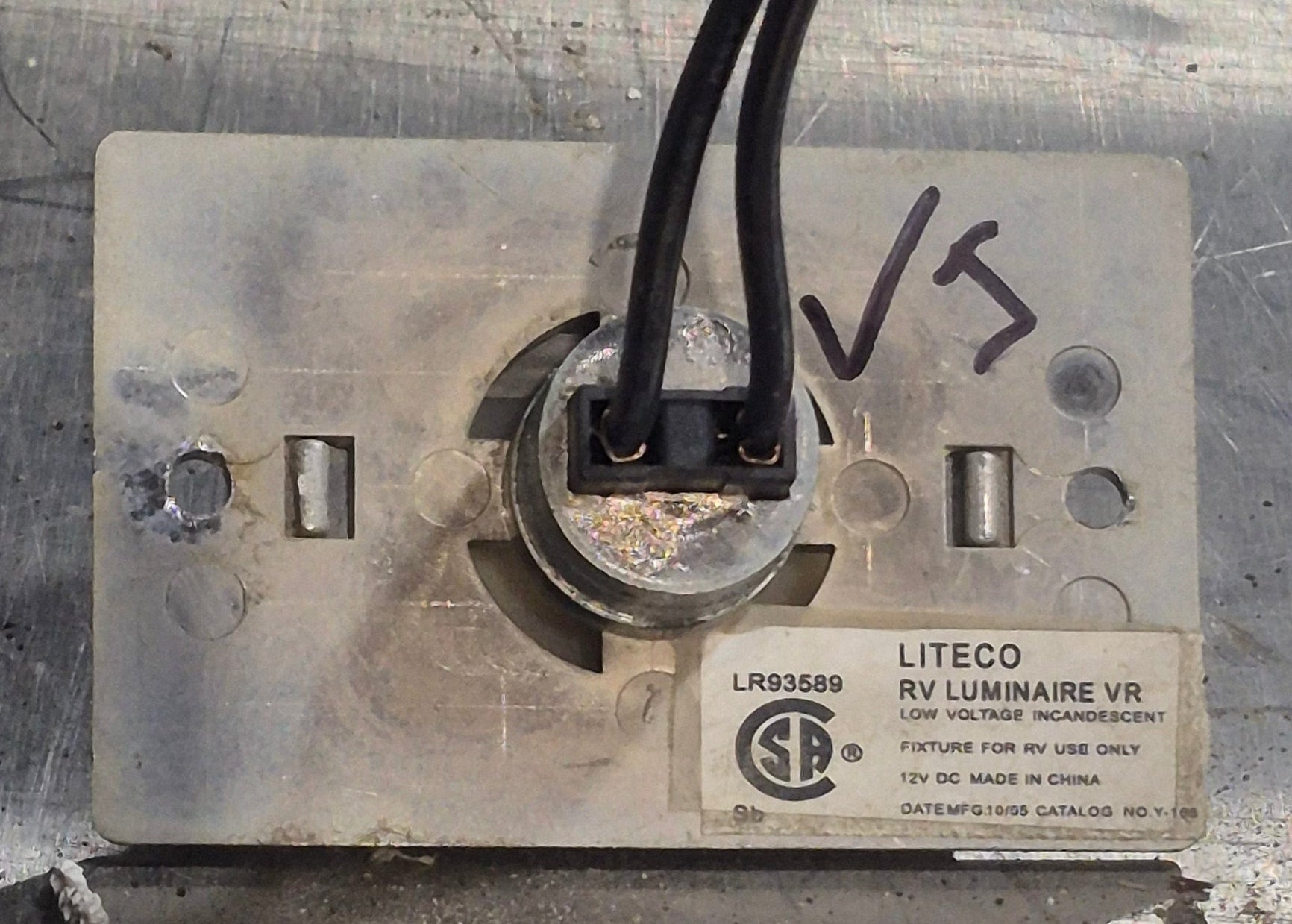 Used Step Light - Young Farts RV Parts