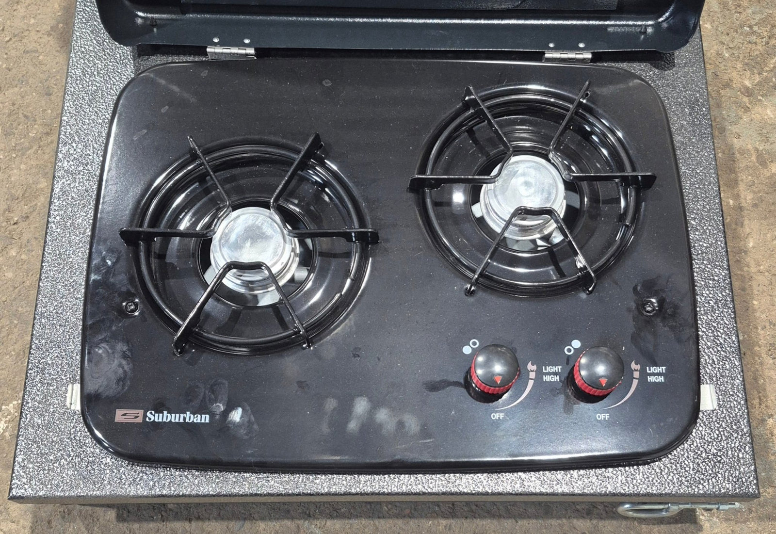 Used Suburban 2 Burner RV Cooktop - SDN2U - Young Farts RV Parts