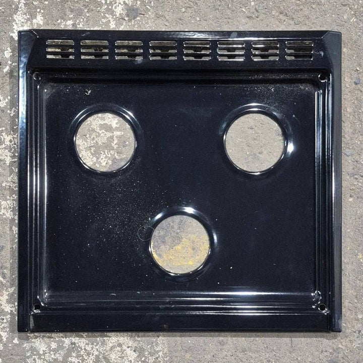 Used Suburban 3-Burner Main Top, Black - 101997BK - Young Farts RV Parts