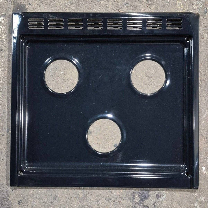 Used Suburban 3-Burner Main Top, Black - 101997BK - Young Farts RV Parts