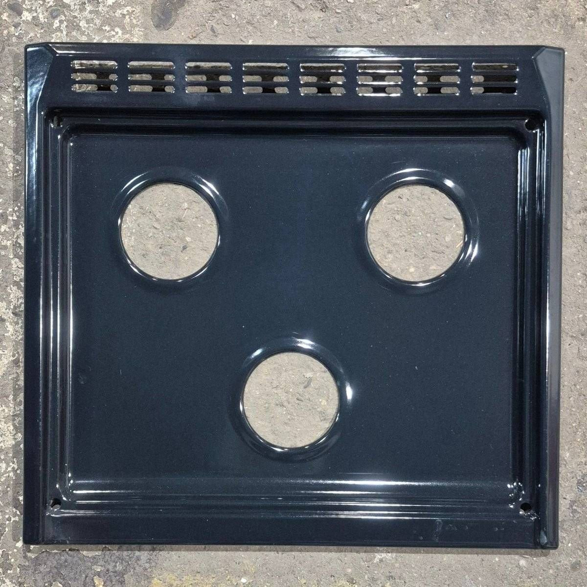 Used Suburban 3-Burner Main Top, Black - 101997BK - Young Farts RV Parts