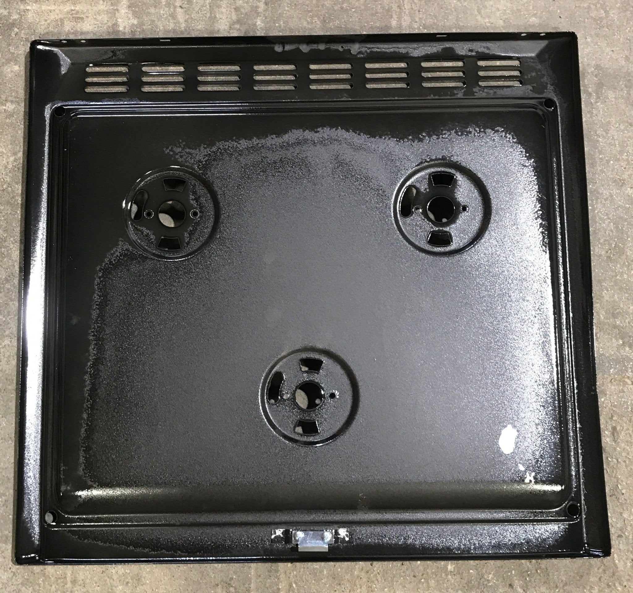 Used Suburban 3 - Burner Main Top, Black - 102582BK - Young Farts RV Parts