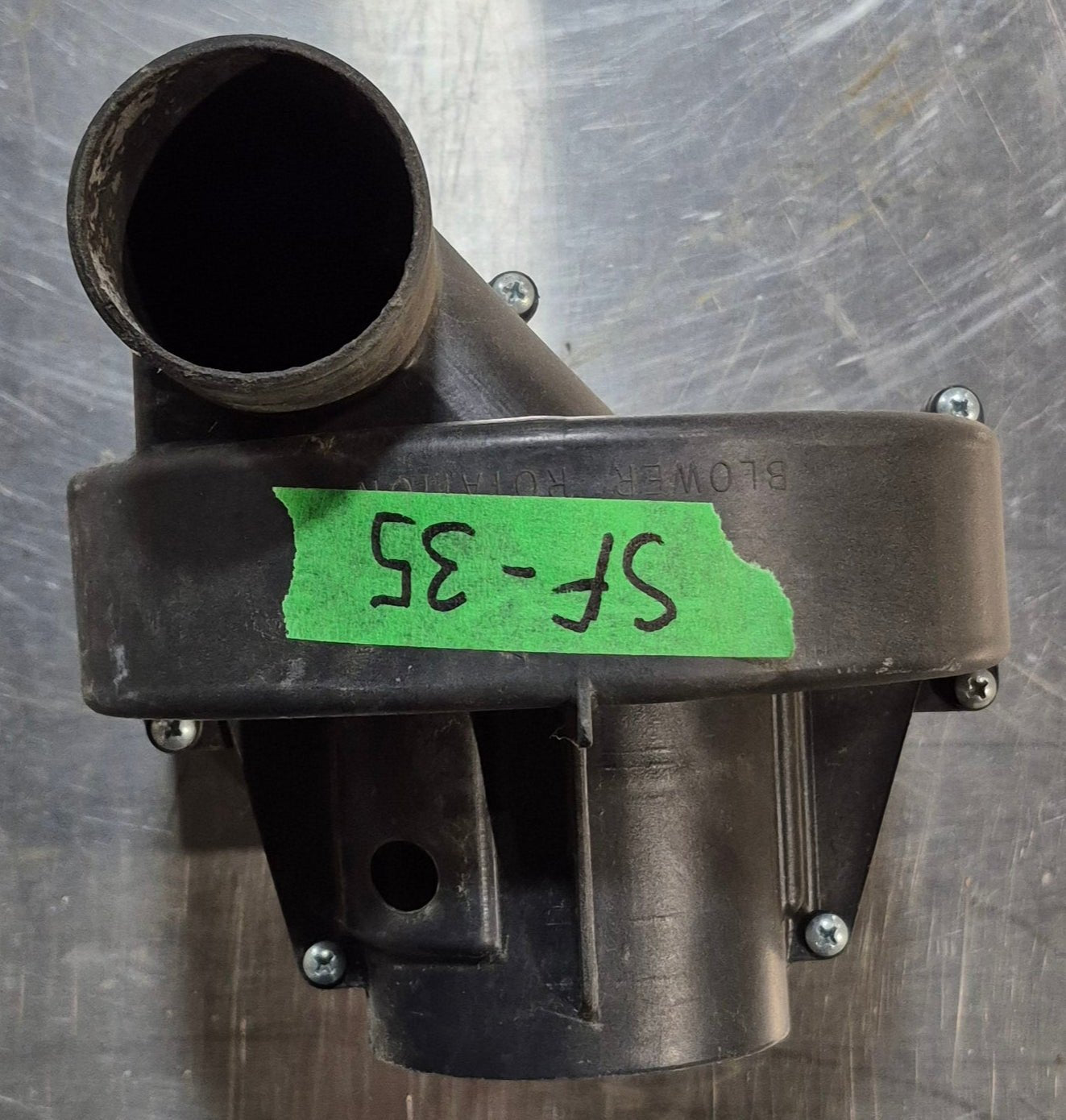 Used Suburban Furnace Combustion Housing, Front & Back - 390852 & 390848 - Young Farts RV Parts