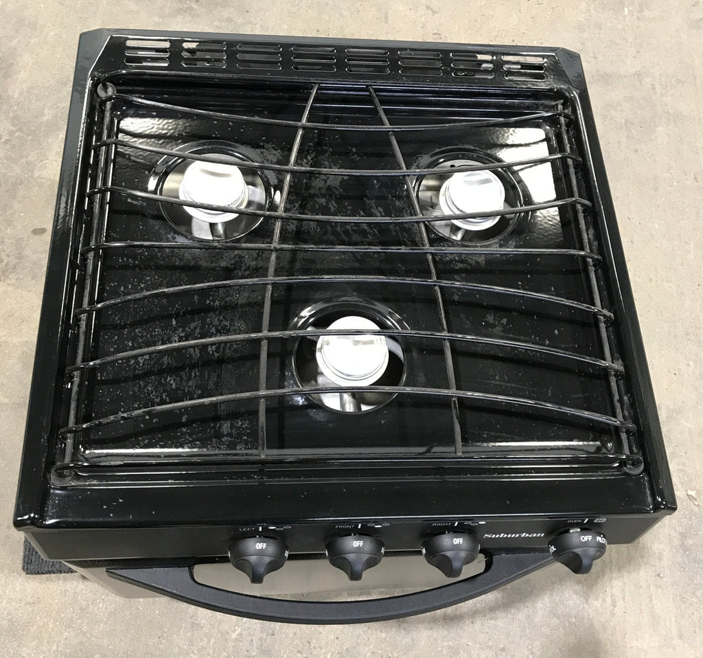 Used Suburban Oven With Cook Top SRNA3SBBM | Complete - Young Farts RV Parts