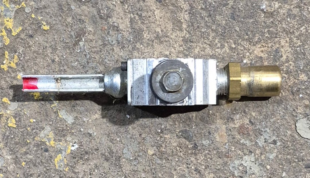 Used Suburban Top Burner Valve, Center - 161205 - Young Farts RV Parts