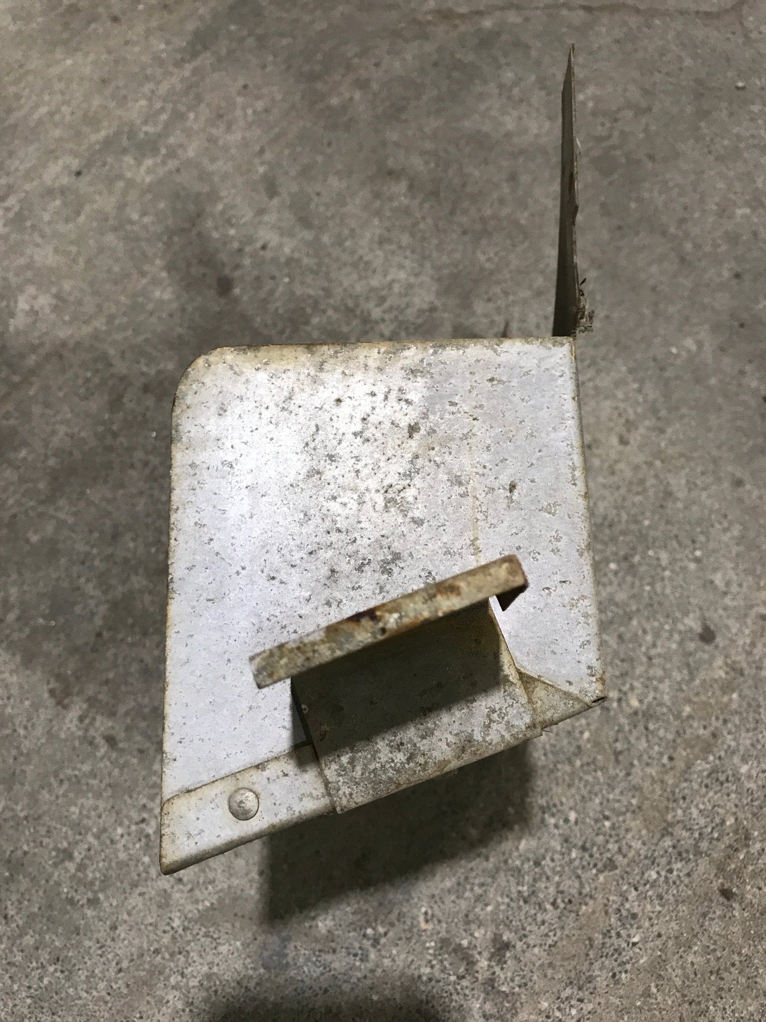 Used Suburban Water Heater Back Flue Collector 101682 - Young Farts RV Parts