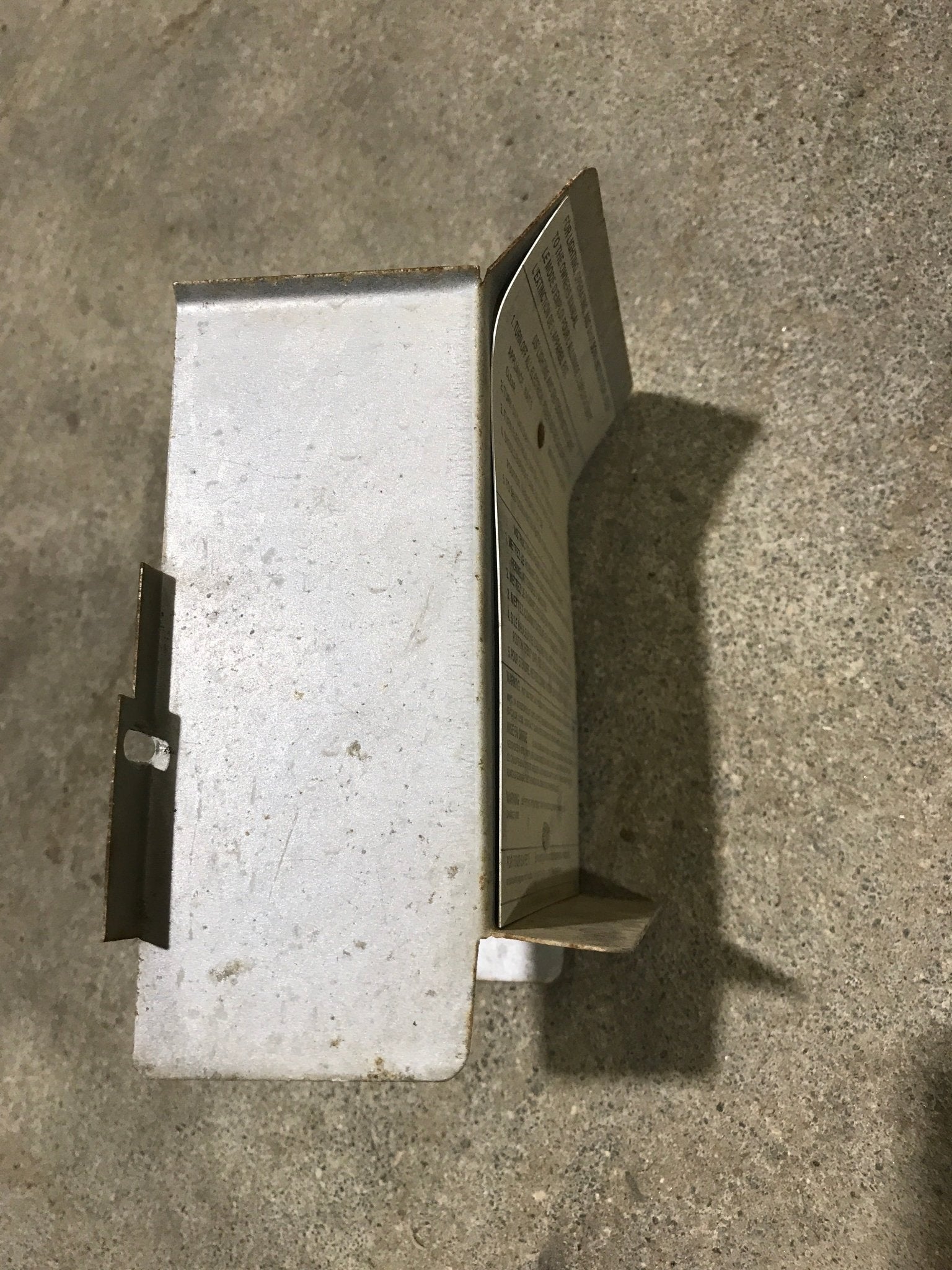 Used Suburban Water Heater Front Flue Collector 101776 - Young Farts RV Parts