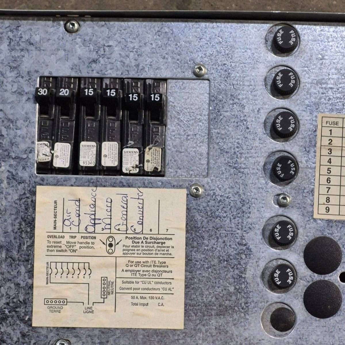 Used System Monitors, 32 AMP Converter - TNC320D - Young Farts RV Parts