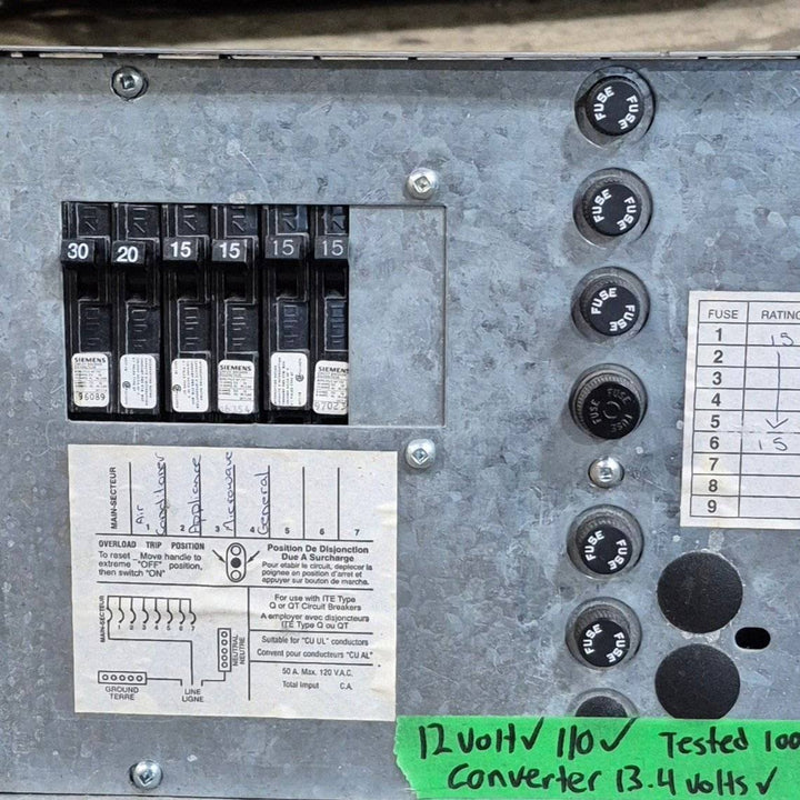 Used System Monitors, 32 AMP Converter - TNC320D - Young Farts RV Parts