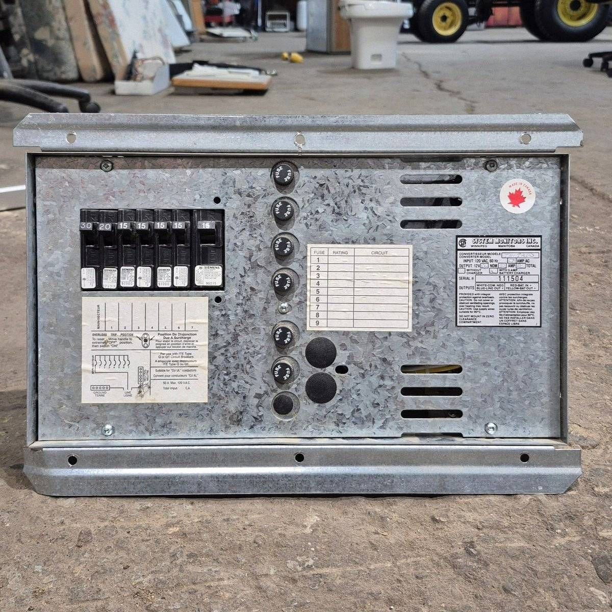 Used System Monitors Converter, 32 AMP - TNC320D - Young Farts RV Parts