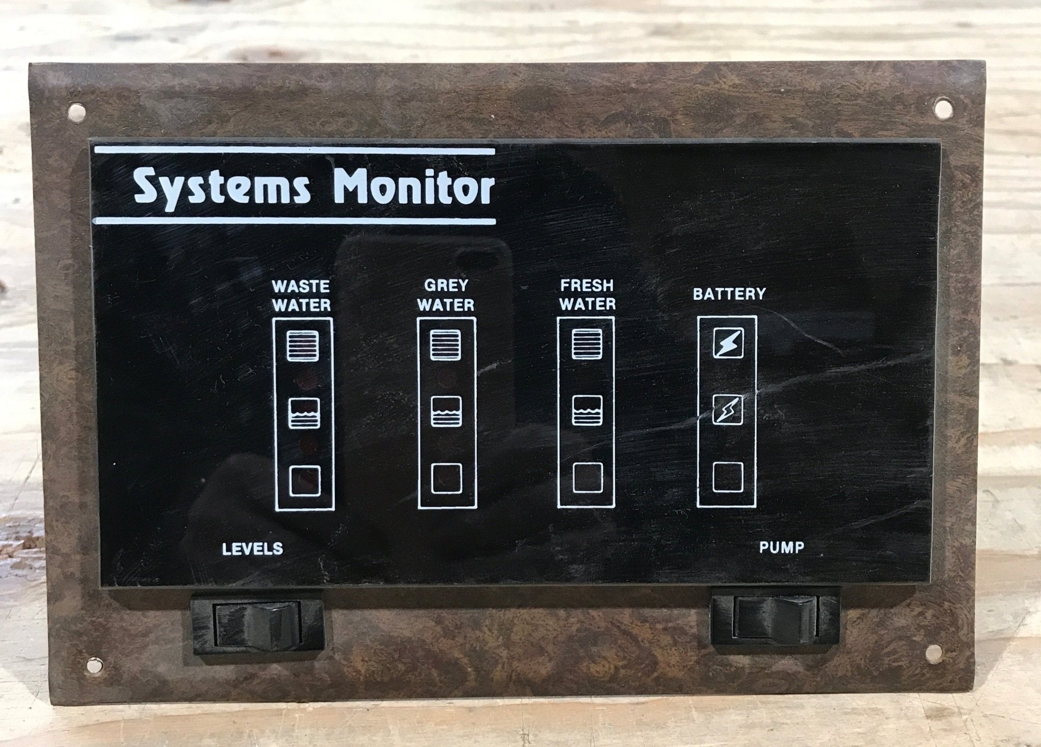 Used Systems Monitor Control Panel - Young Farts RV Parts
