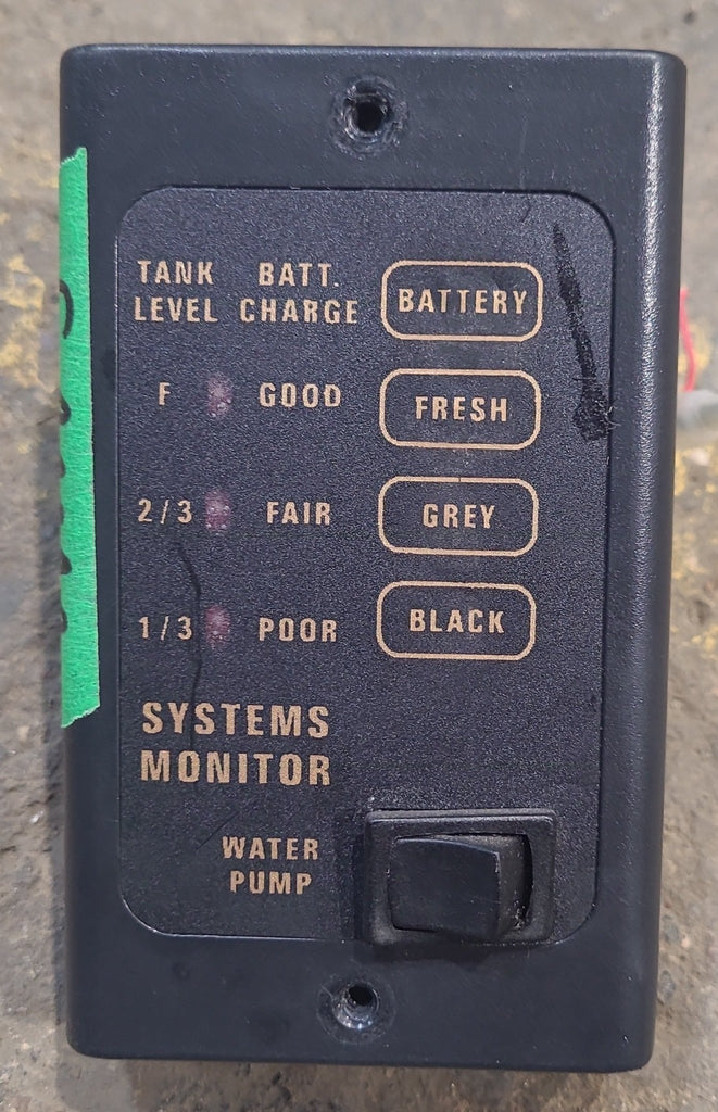 Used Systems Monitor - Model # ECP - Young Farts RV Parts