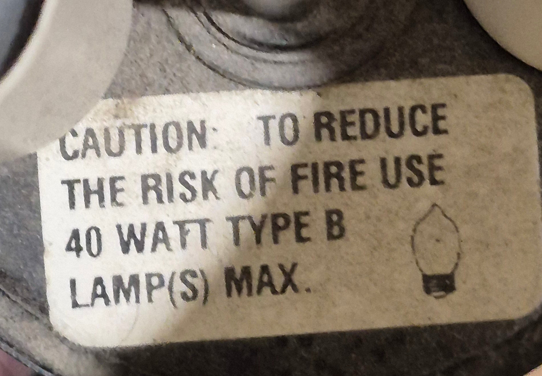 Used Table Mount Light - Young Farts RV Parts