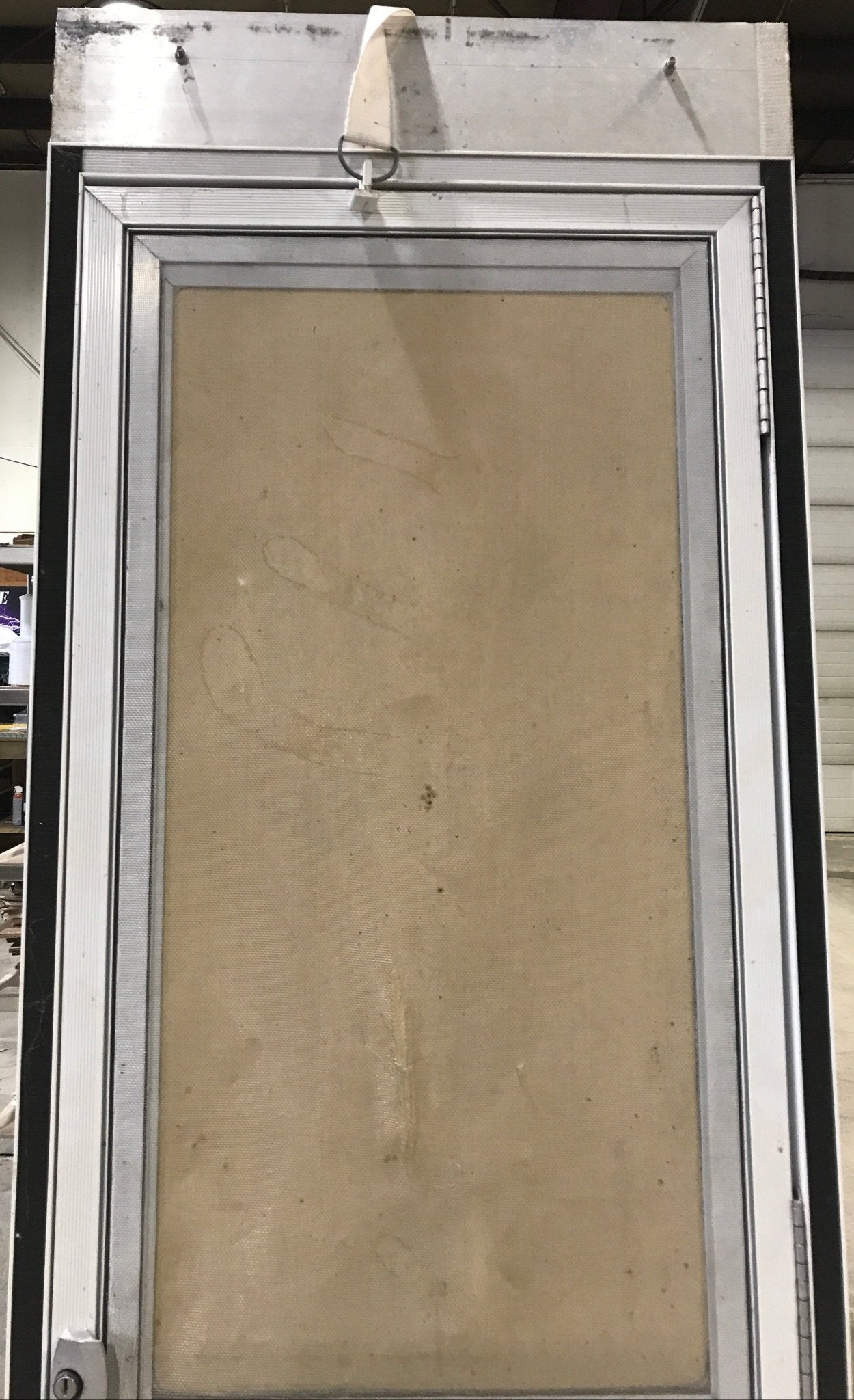 Used Tent Trailer Square Entry Door 23 7/8