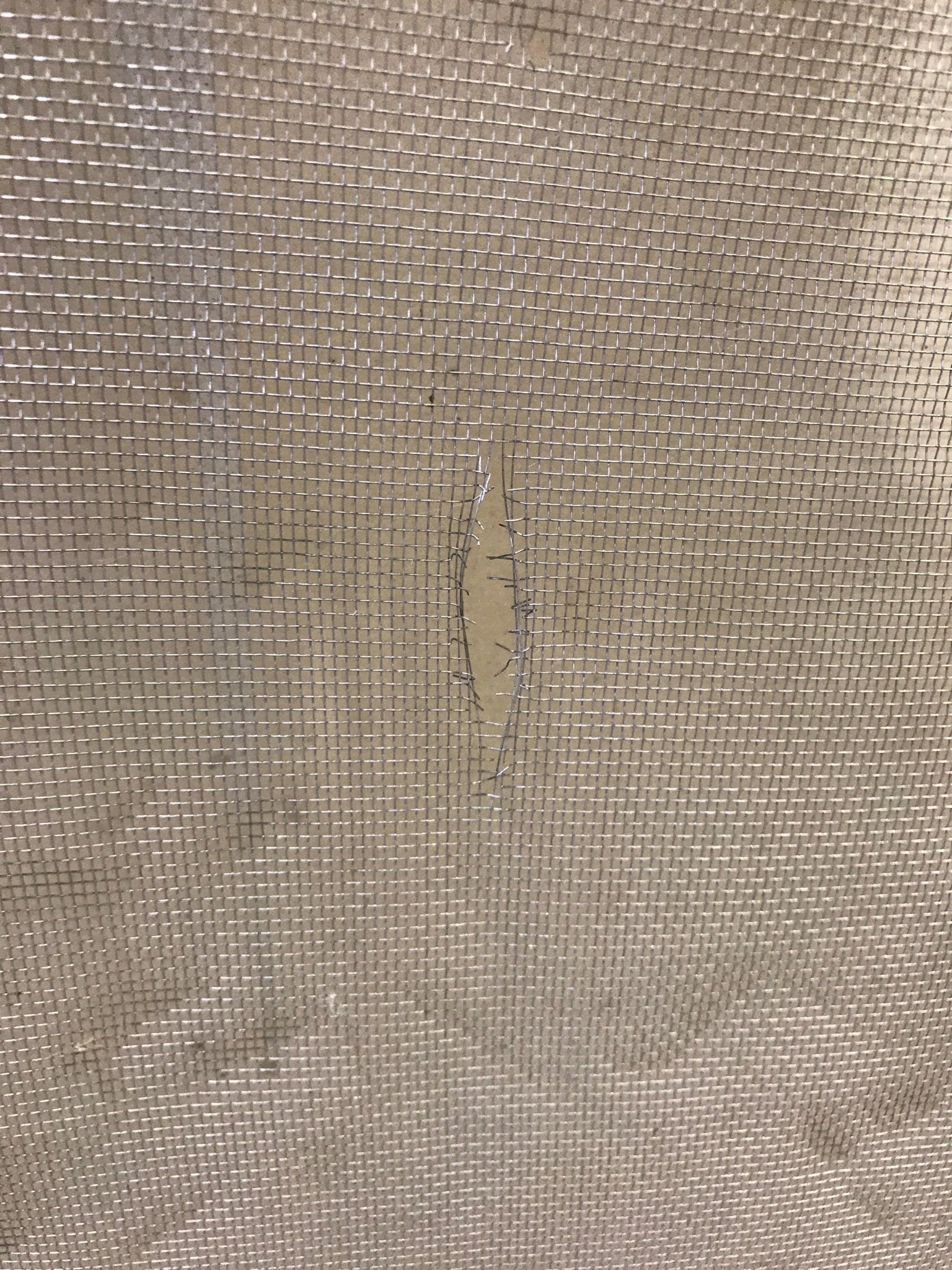 Used Tent Trailer Square Entry Door 23 7/8