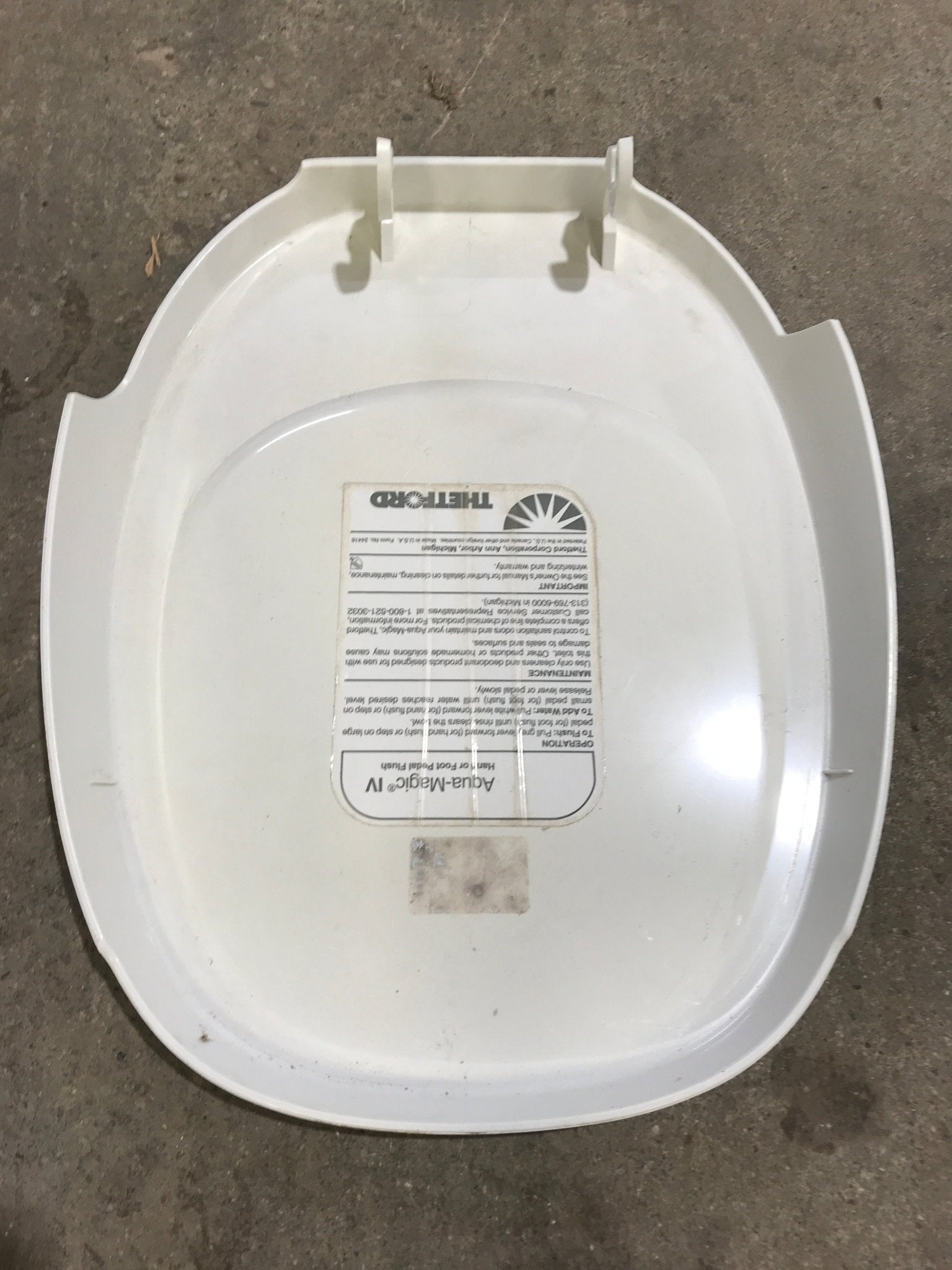 Used Thetford Toilet Seat Cover Replacement - Cover Only - 36788 - Young Farts RV Parts