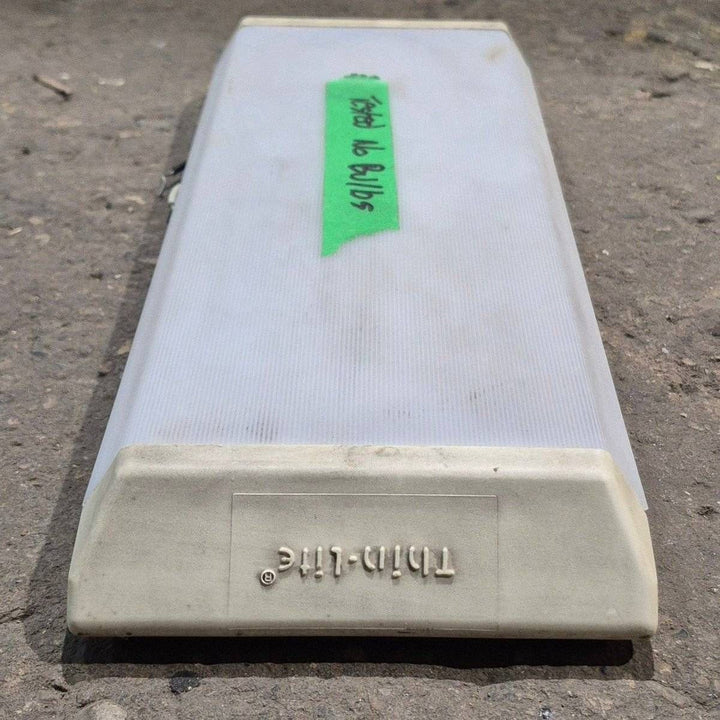 Used Thin-Lite Dual Fluorescent Light Fixture - Model 612 - Young Farts RV Parts