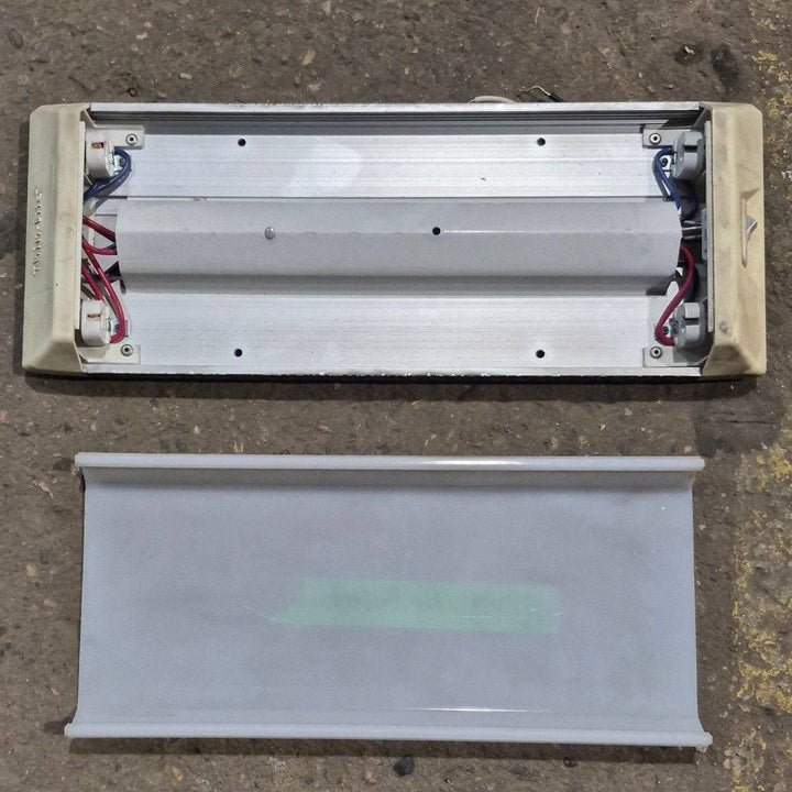 Used Thin-Lite Dual Fluorescent Light Fixture - Model 612 - Young Farts RV Parts