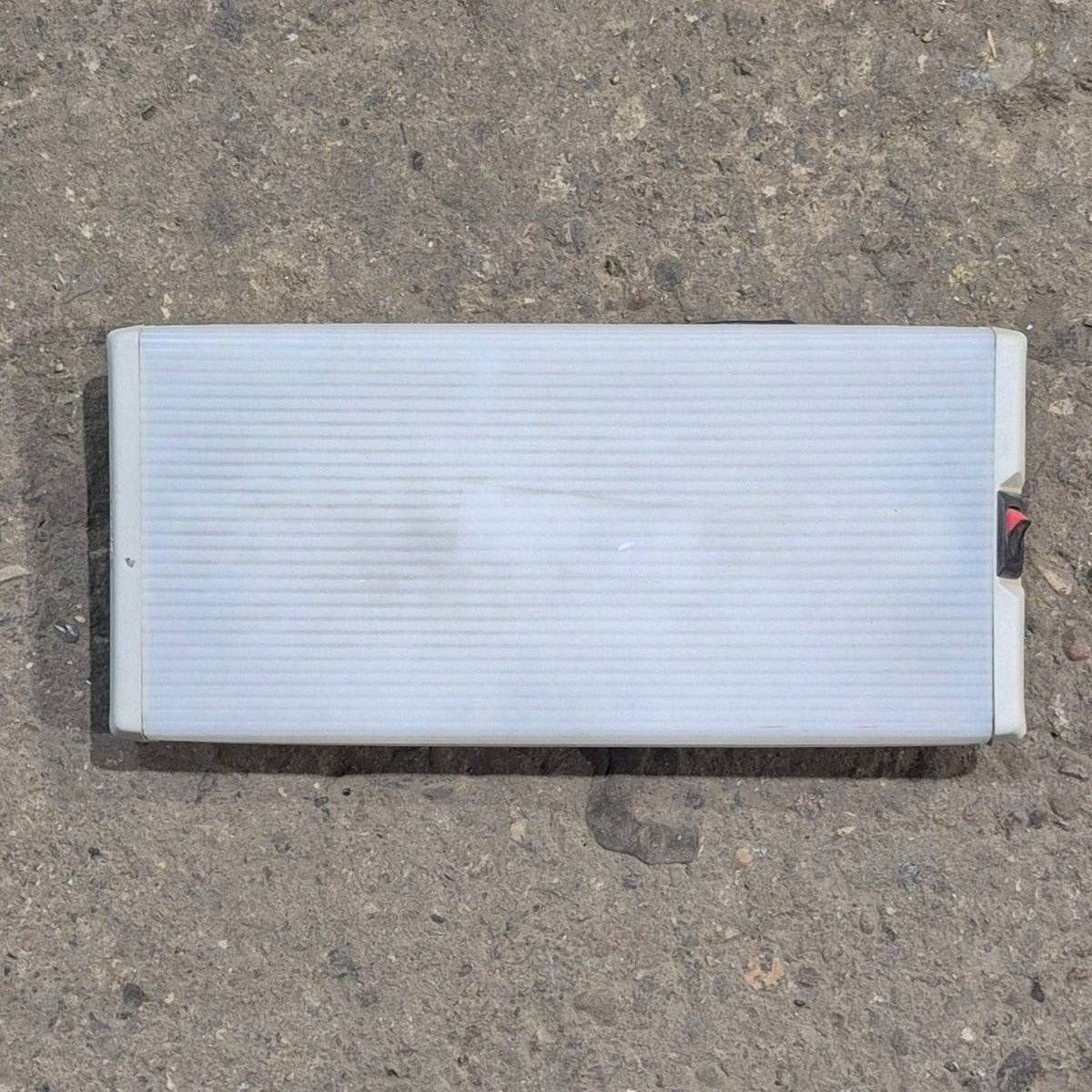 Used Thin - Lite Dual Fluorescent Light Fixture - Model 742 - Young Farts RV Parts