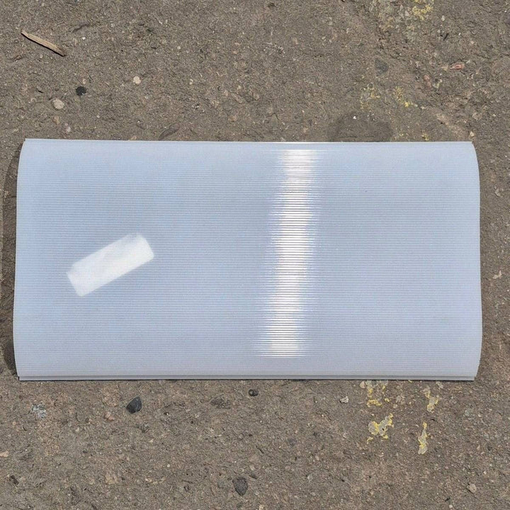 Used Thin-Lite Dual Fluorescent Light Fixture Replacement Lens for Model 330-12 - Young Farts RV Parts