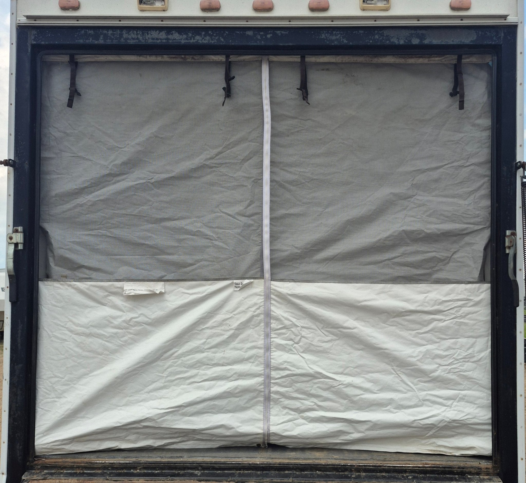 Used Toy Hauler Rear Screen Door - THOR Add - A - Wall - Young Farts RV Parts