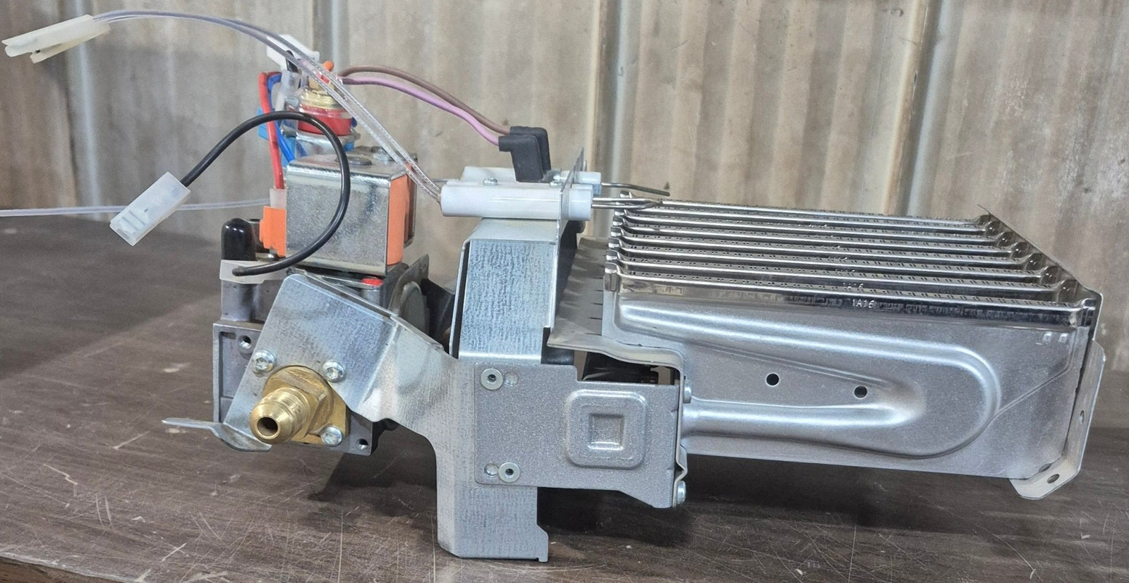 Used Truma AquaGo Replacement Gas Valve & Burner Assembly - 77000 - 90400 - Young Farts RV Parts