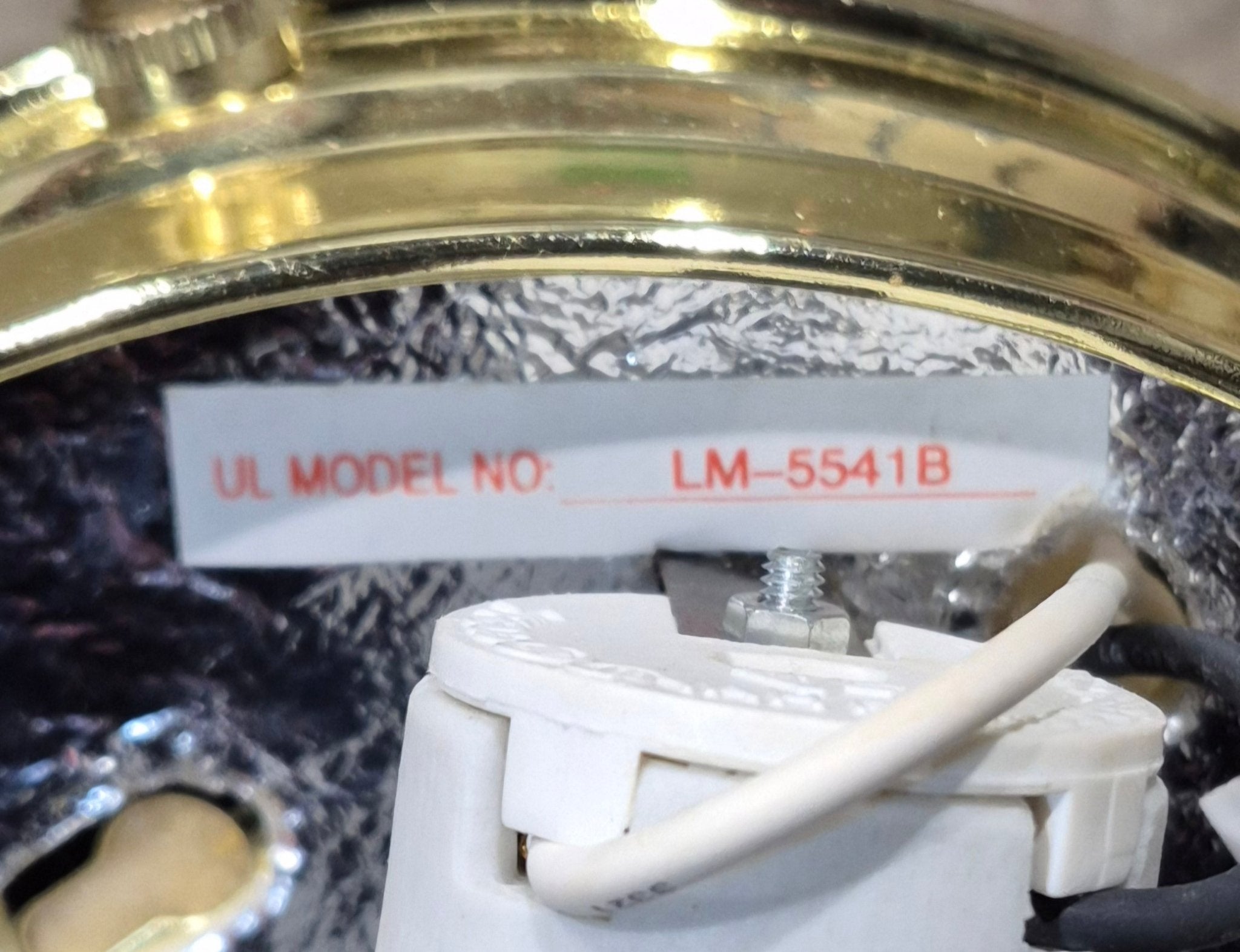 Used Unique Interior Ceiling Mount Light Fixture - Young Farts RV Parts