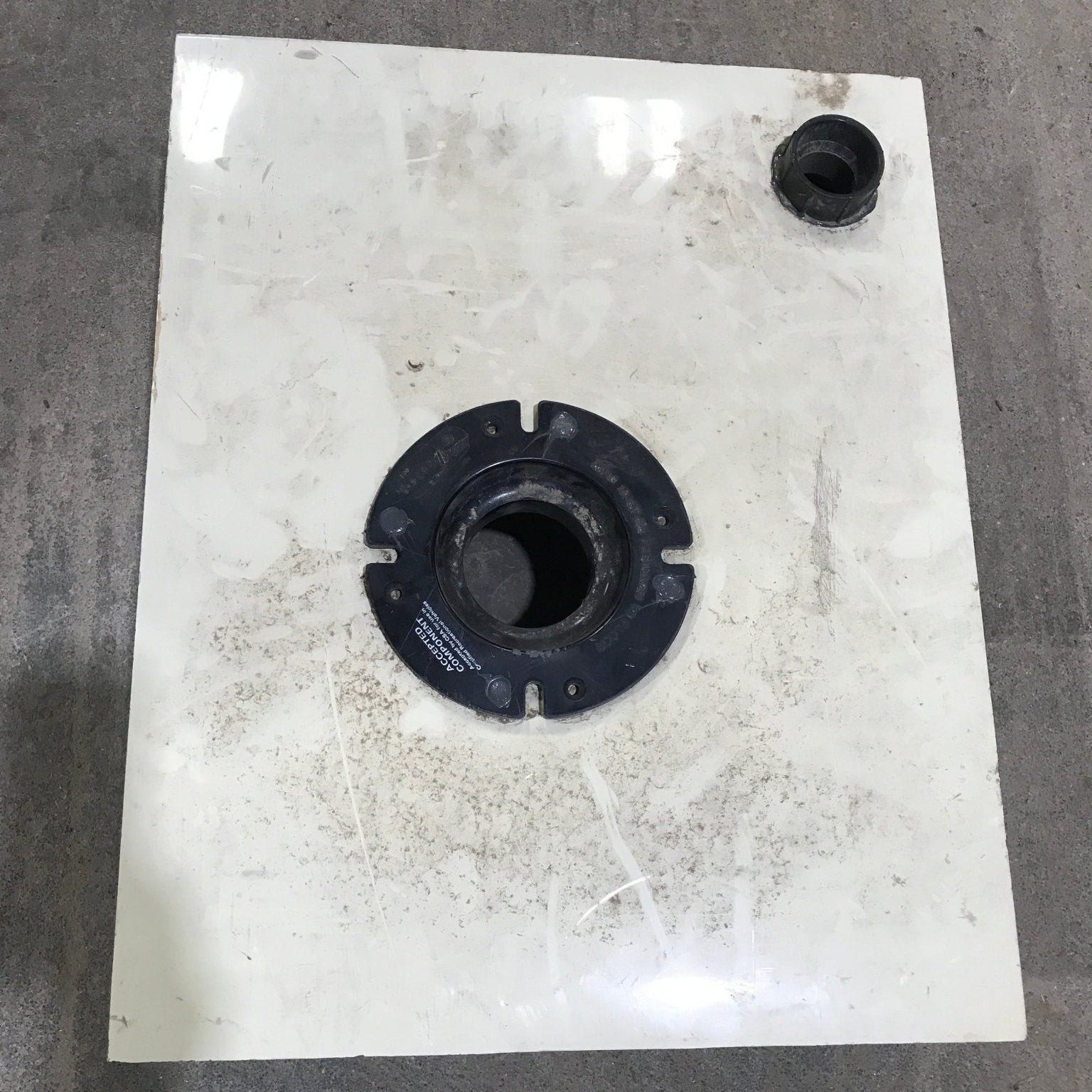 Used Waste/ Grey Water Tank 22 1/2" L x 18" W x 6" H - Young Farts RV Parts