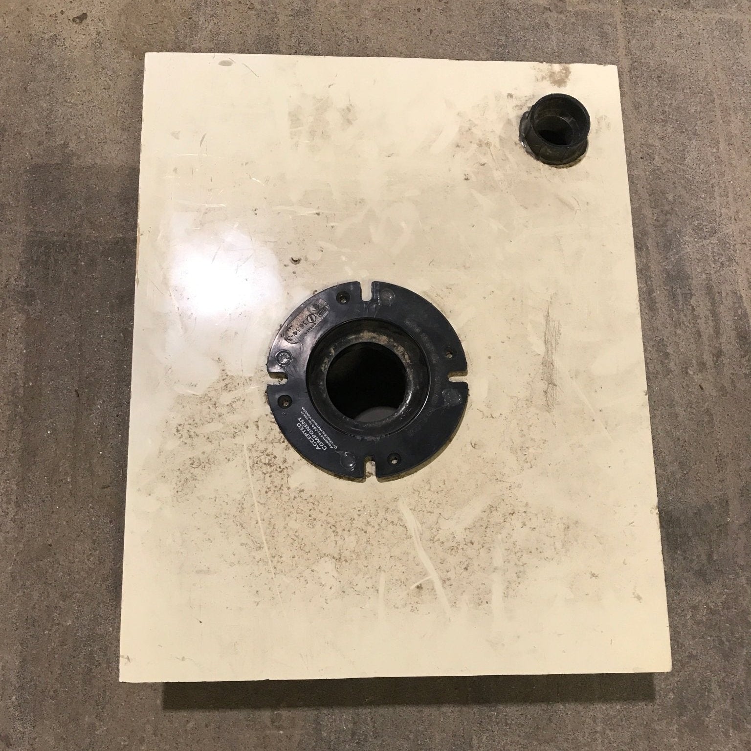 Used Waste/ Grey Water Tank 22 1/2" L x 18" W x 6" H - Young Farts RV Parts