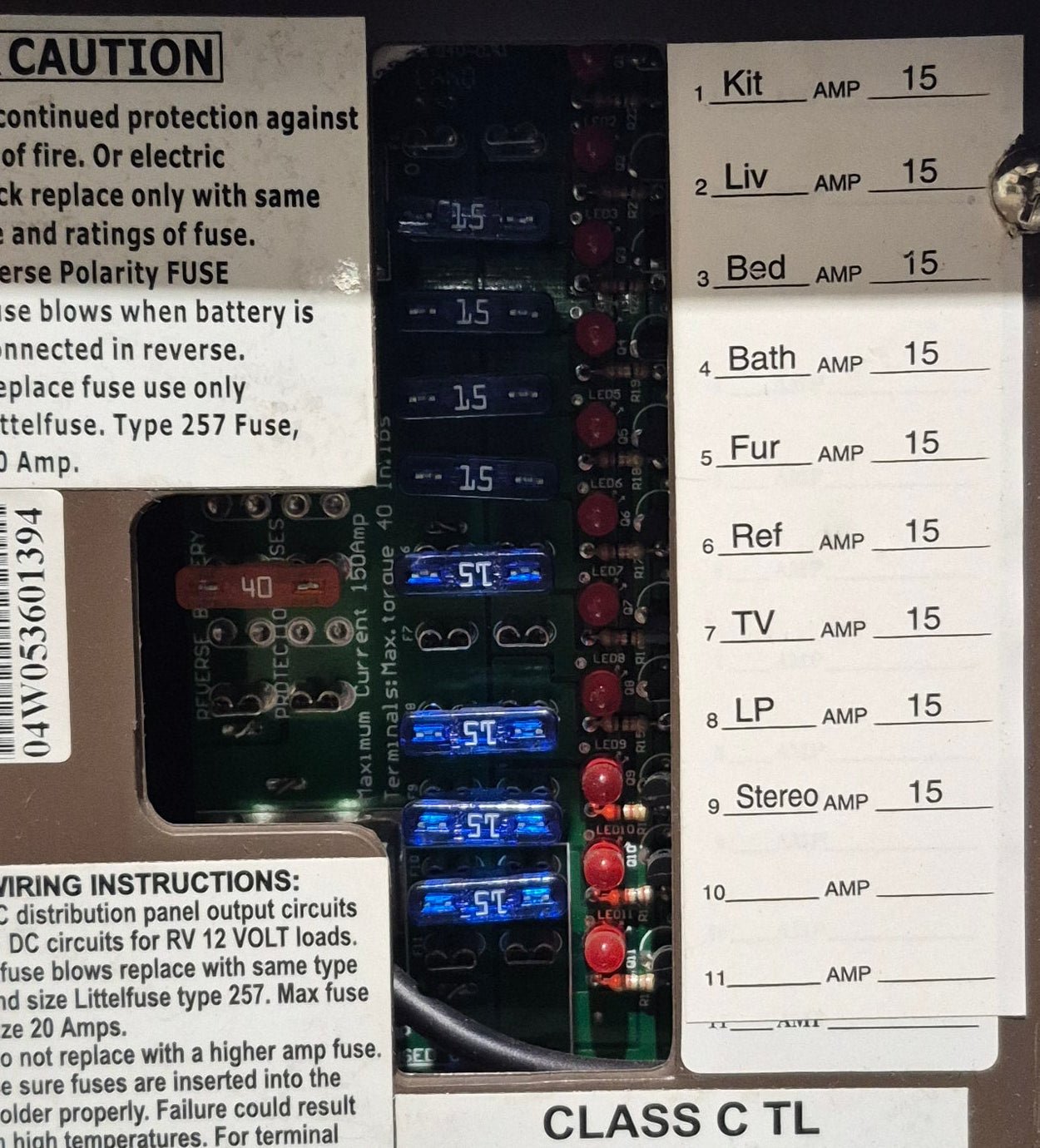 Used WFCO 35 AMP Converter WF-8935AN - Young Farts RV Parts