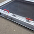 Used White Emergency Radius Opening Window - 29.25 X 21.25 X 1.875 - Young Farts RV Parts