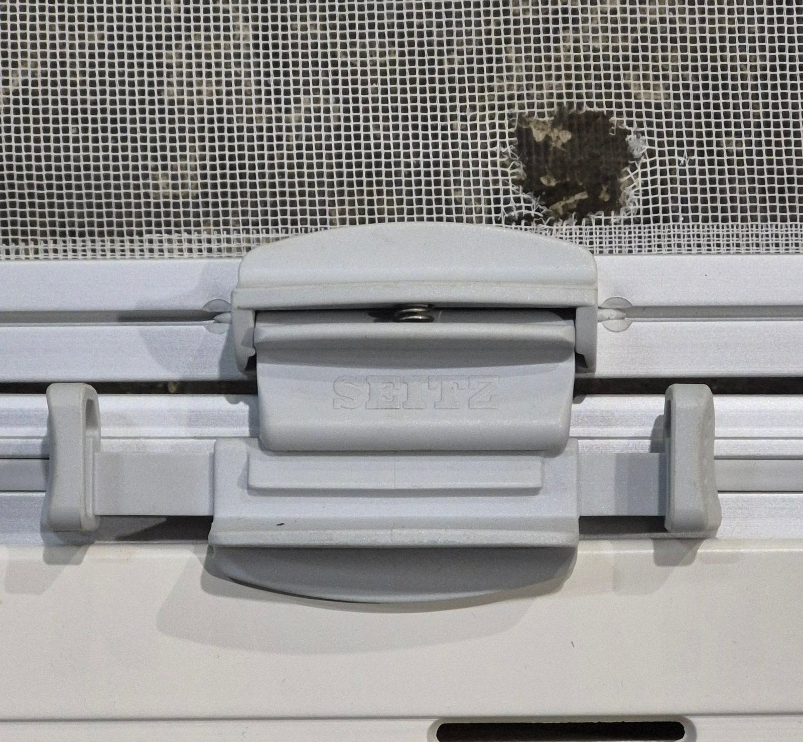 Used White Radius Emergency Opening Window : 18 7/8
