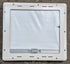 Used White Radius Emergency Opening Window : 18 7/8" W x 16 7/8" H x 1" D - Young Farts RV Parts