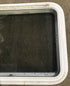 Used White Radius Emergency Opening Window : 29 1/2" W x 21 1/2" H x 1 7/8" D - Young Farts RV Parts